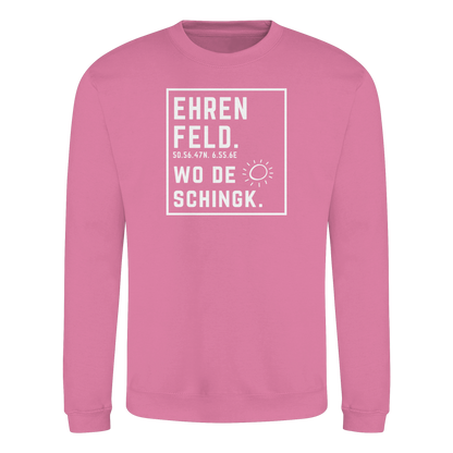 Wo de Sonn schingk - Ehrenfeld Druck - Basic Sweatshirt