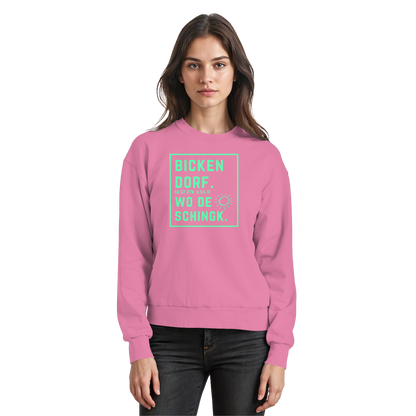 Wo de Sonn schingk - Bickendorf Druck - Basic Sweatshirt
