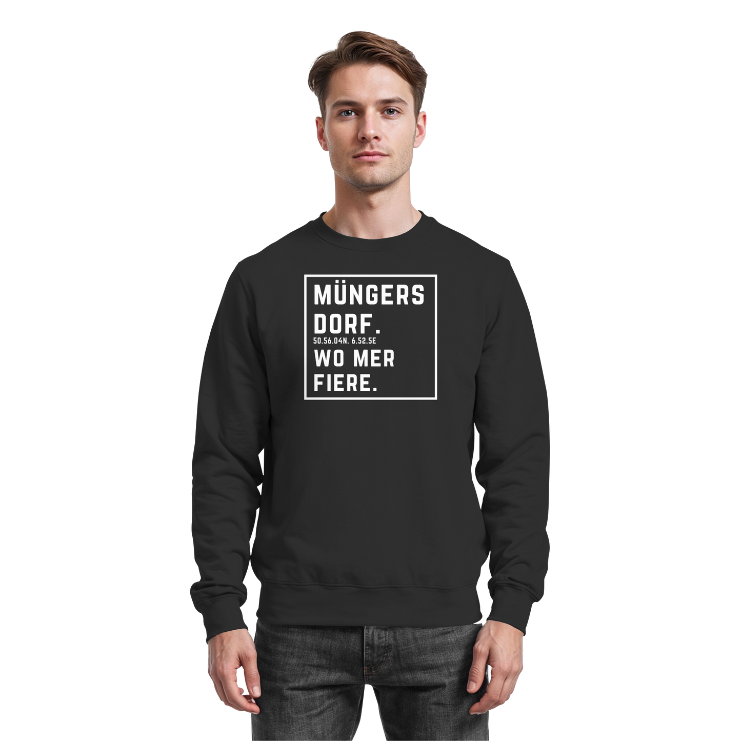 Müngersdorf Fiere Druck - Basic Sweatshirt