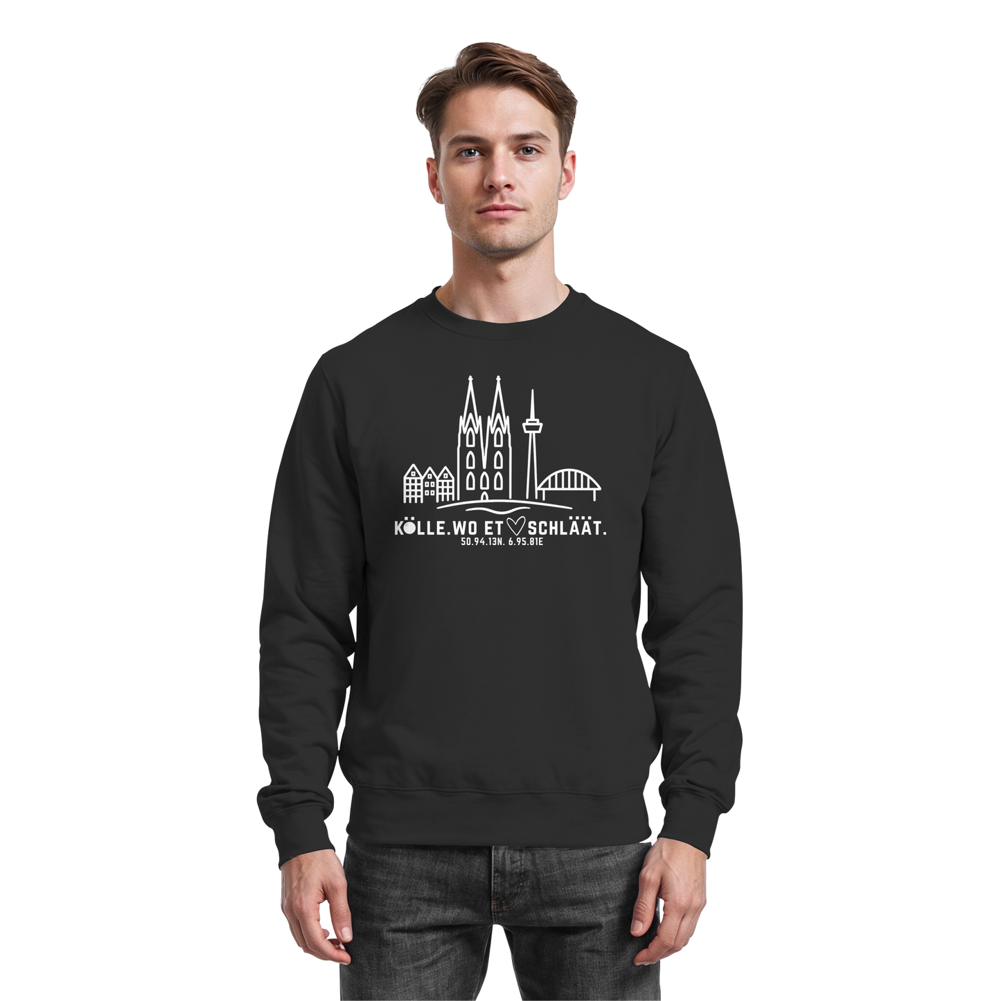 Skyline Hätz Druck  - Basic Sweatshirt