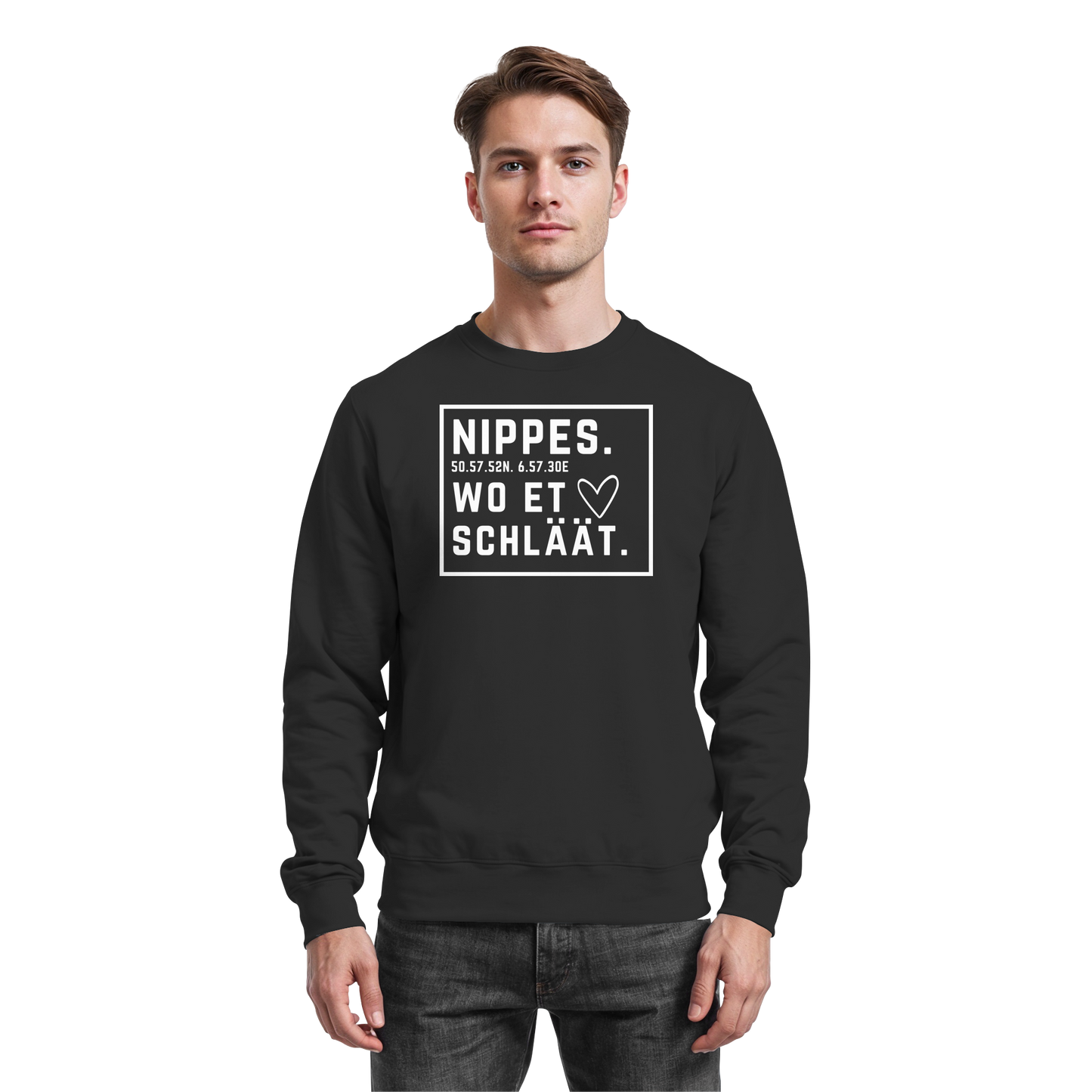 Nippes Hätz Druck - Basic Sweatshirt