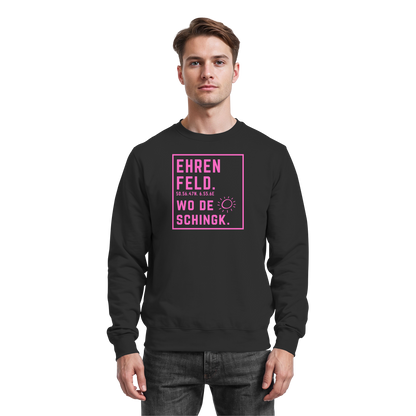 Wo de Sonn schingk - Ehrenfeld Druck   - Basic Sweatshirt