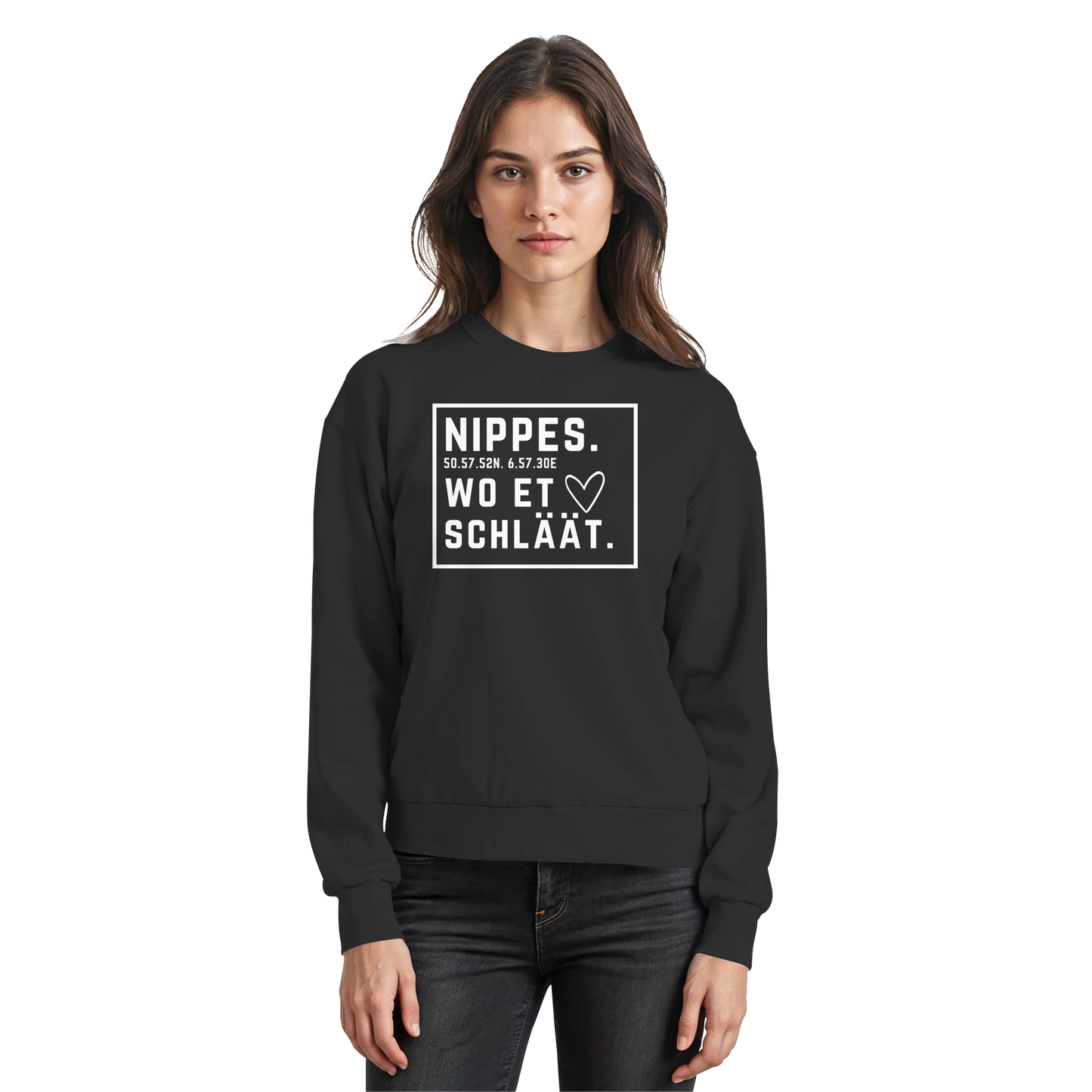 Nippes Hätz Druck - Basic Sweatshirt