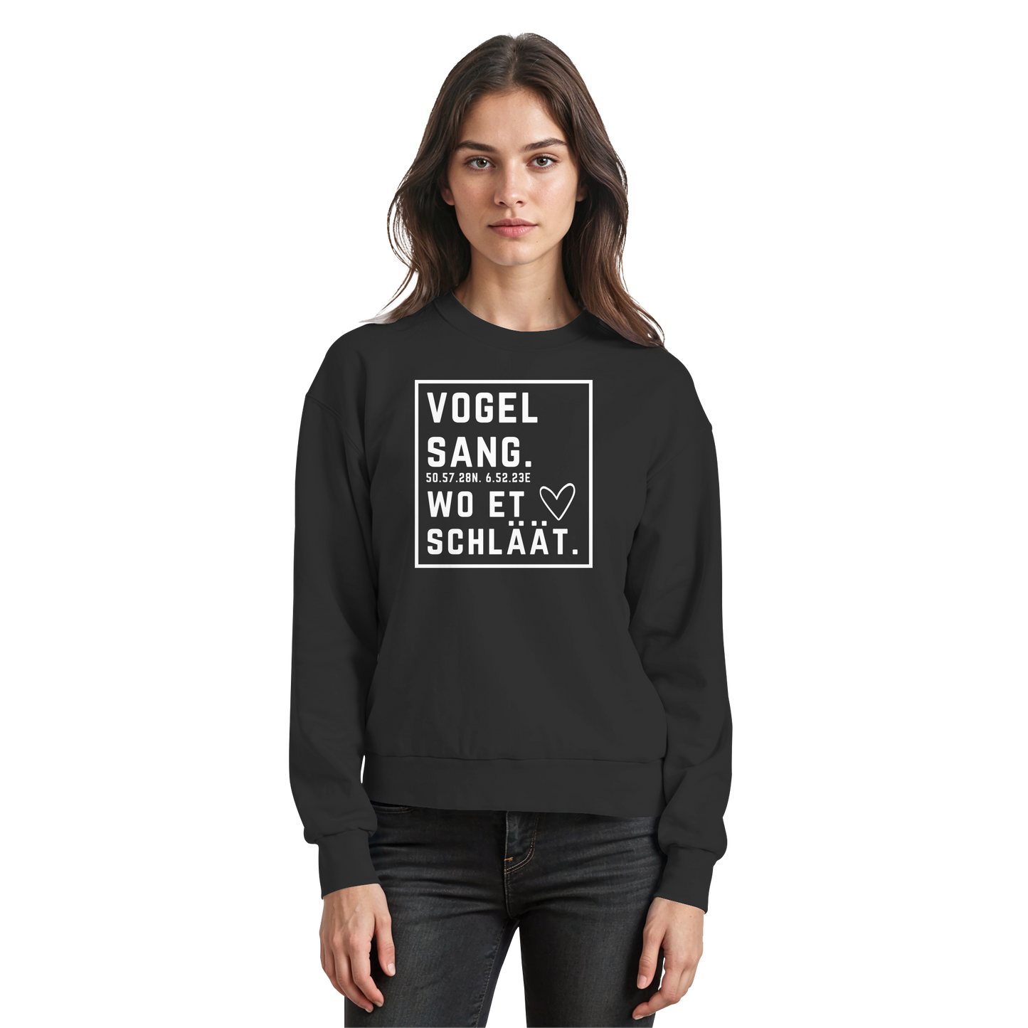 Vogelsang Hätz Druck - Basic Sweatshirt