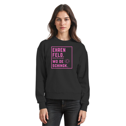 Wo de Sonn schingk - Ehrenfeld Druck   - Basic Sweatshirt