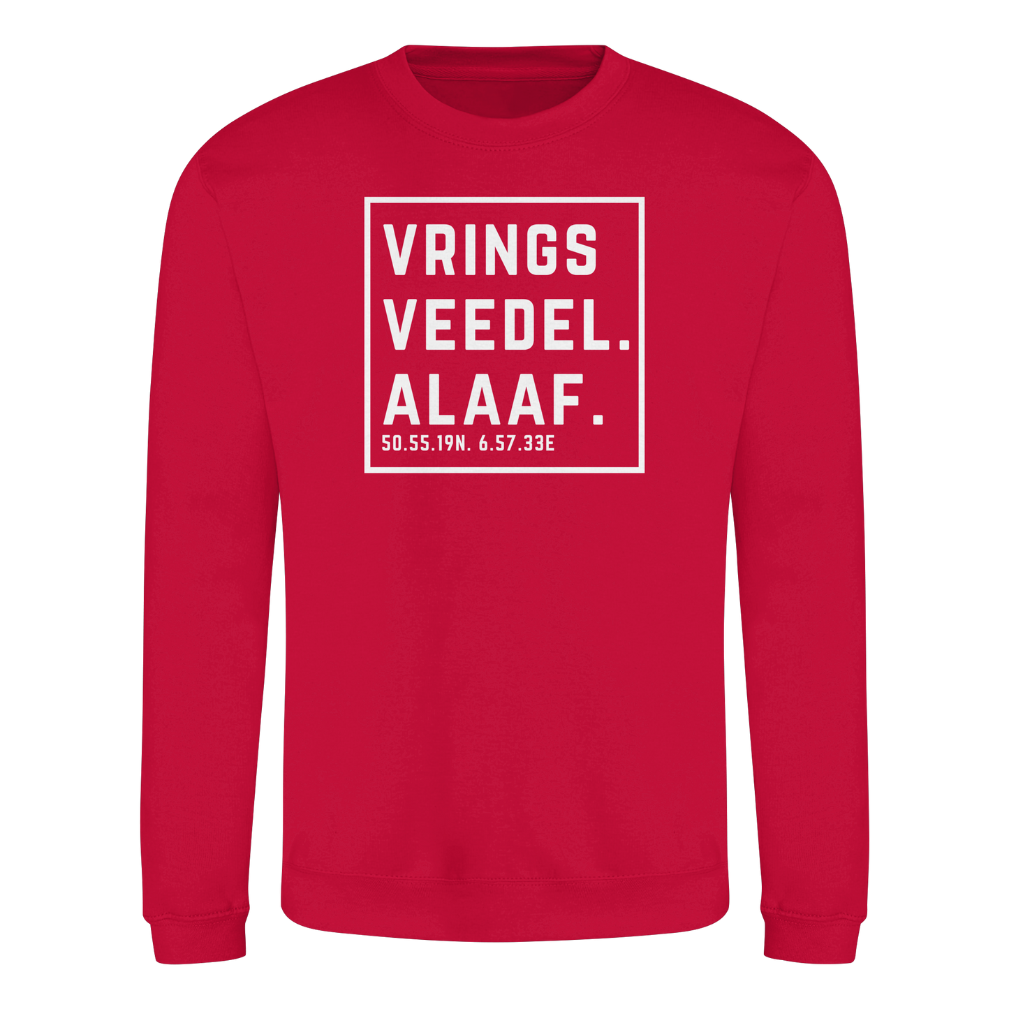 Vringsveedel Alaaf Druck - Basic Sweatshirt