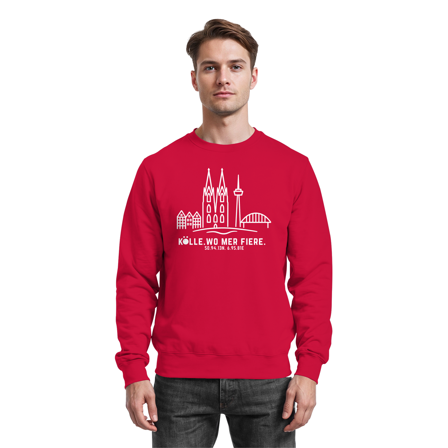 Skyline Fiere Druck - Basic Sweatshirt