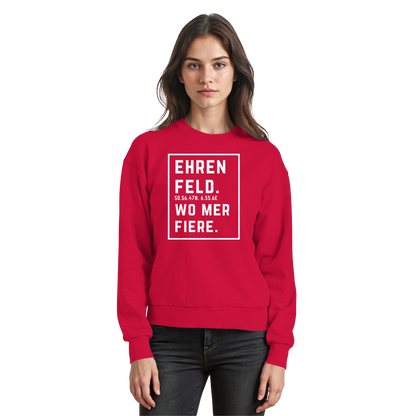 Ehrenfeld Fiere Druck - Basic Sweatshirt