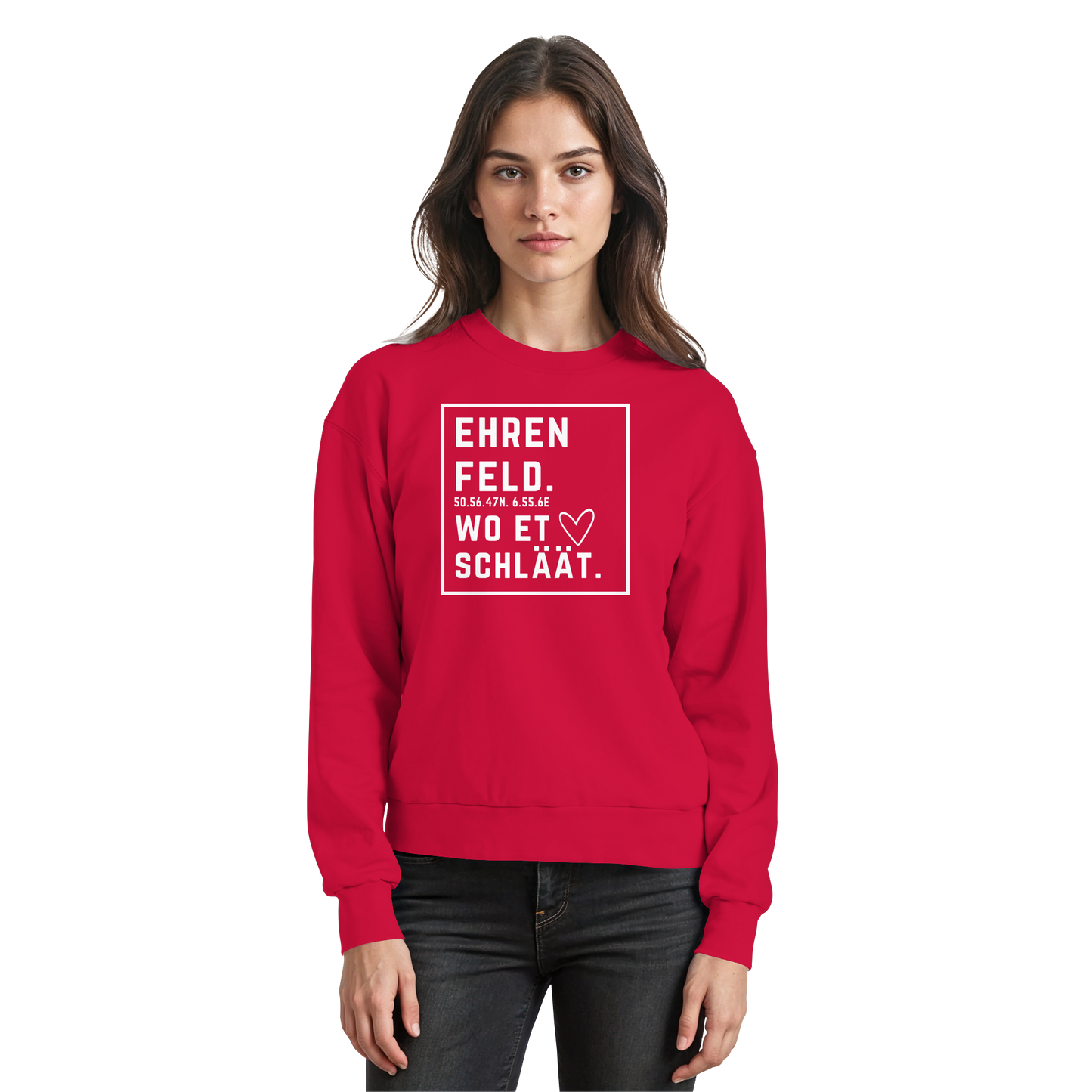 Ehrenfeld Hätz Druck - Basic Sweatshirt