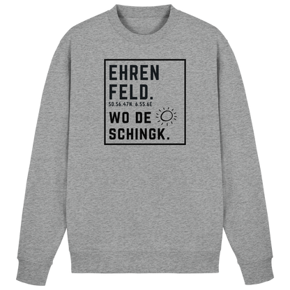 Wo de Sonn schingk - Ehrenfeld Druck  - Basic Sweatshirt