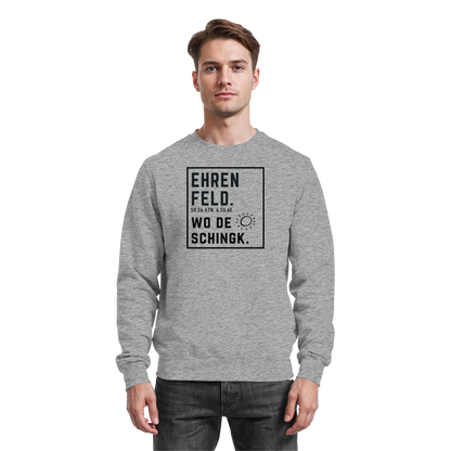 Wo de Sonn schingk - Ehrenfeld Druck  - Basic Sweatshirt