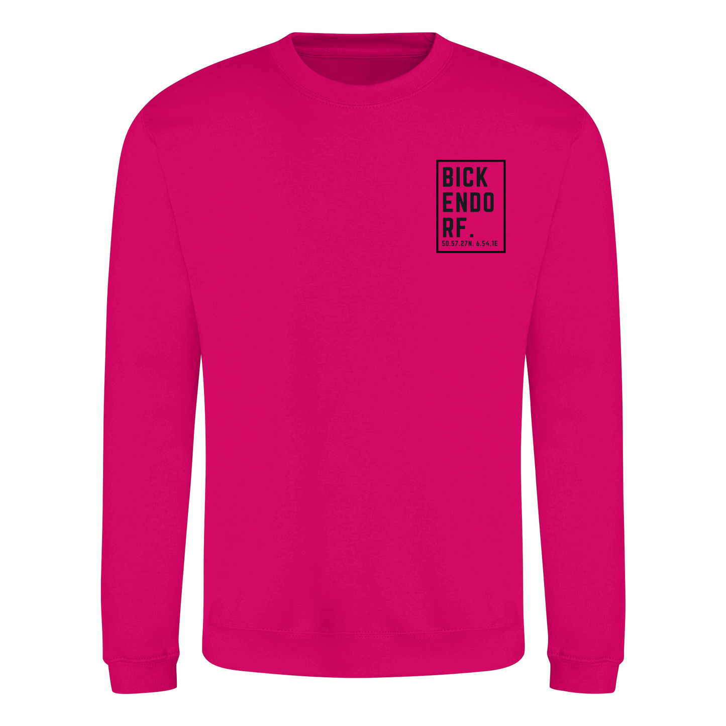 Bickendorf Koordinaten (kleiner Druck auf der Brust) - Basic Sweatshirt
