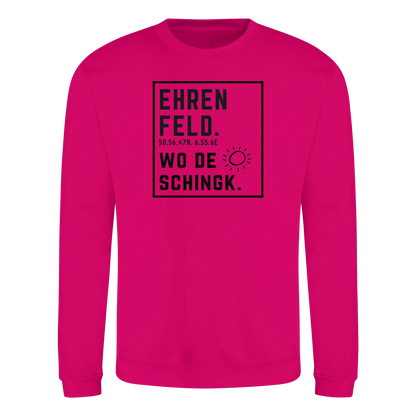 Wo de Sonn schingk - Ehrenfeld Druck  - Basic Sweatshirt