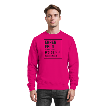 Wo de Sonn schingk - Ehrenfeld Druck  - Basic Sweatshirt