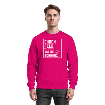 Wo de Sonn schingk - Ehrenfeld Druck - Basic Sweatshirt