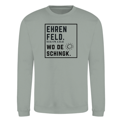Wo de Sonn schingk - Ehrenfeld Druck  - Basic Sweatshirt