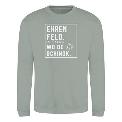 Wo de Sonn schingk - Ehrenfeld Druck - Basic Sweatshirt