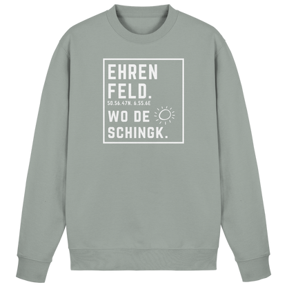 Wo de Sonn schingk - Ehrenfeld Druck - Basic Sweatshirt