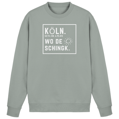 Wo de Sonn schingk - Köln Druck - Basic Sweatshirt