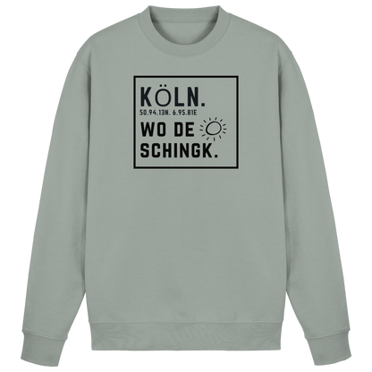 Wo de Sonn schingk - Köln Druck   - Basic Sweatshirt