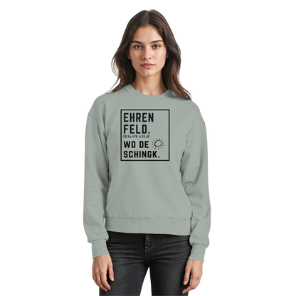Wo de Sonn schingk - Ehrenfeld Druck  - Basic Sweatshirt