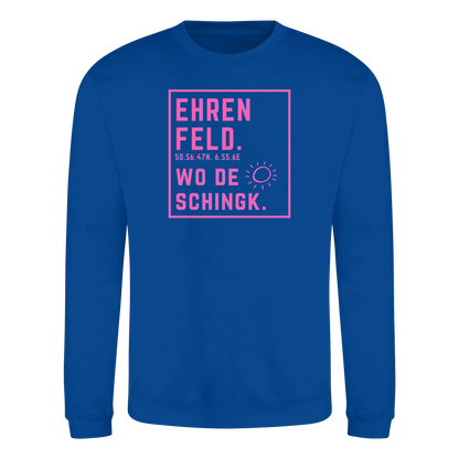Wo de Sonn schingk - Ehrenfeld Druck   - Basic Sweatshirt