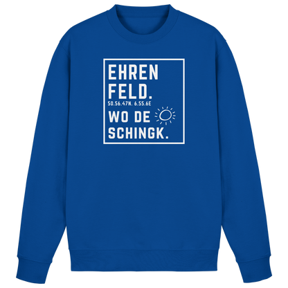 Wo de Sonn schingk - Ehrenfeld Druck - Basic Sweatshirt