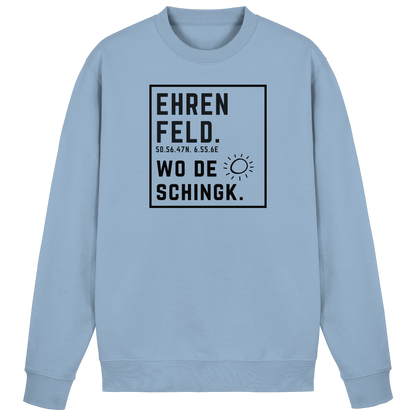 Wo de Sonn schingk - Ehrenfeld Druck  - Basic Sweatshirt