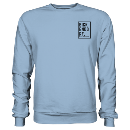 Bickendorf Koordinaten (kleiner Druck auf der Brust) - Basic Sweatshirt