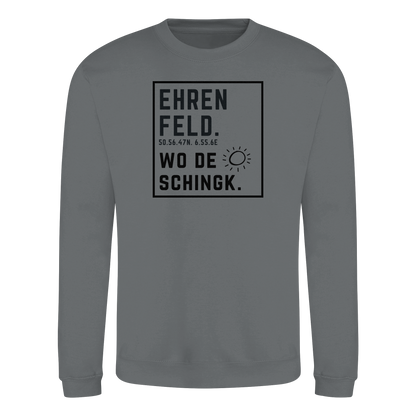 Wo de Sonn schingk - Ehrenfeld Druck  - Basic Sweatshirt