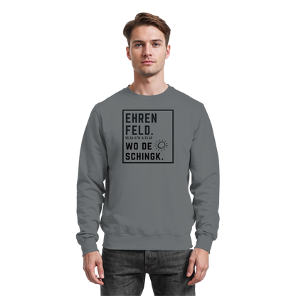 Wo de Sonn schingk - Ehrenfeld Druck  - Basic Sweatshirt