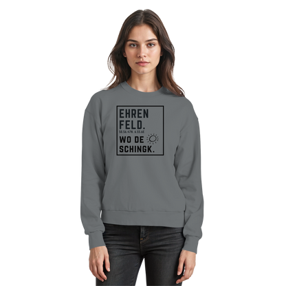 Wo de Sonn schingk - Ehrenfeld Druck  - Basic Sweatshirt