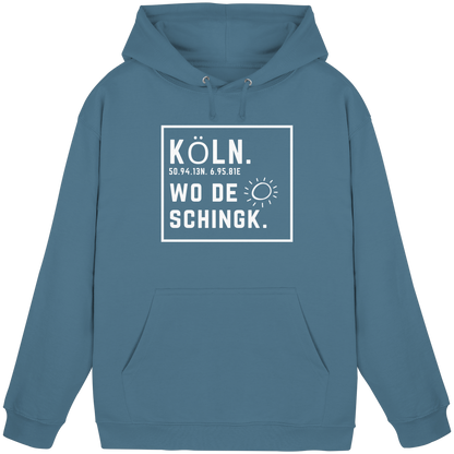 Wo de Sonn schingk - Köln Druck - Basic Unisex Hoodie