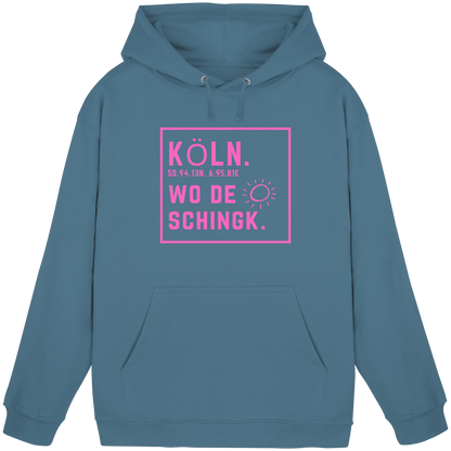 Wo de Sonn schingk - Köln Druck  - Basic Unisex Hoodie
