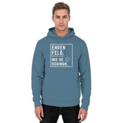 Wo de Sonn schingk - Ehrenfeld Druck - Basic Unisex Hoodie