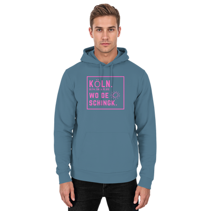Wo de Sonn schingk - Köln Druck  - Basic Unisex Hoodie