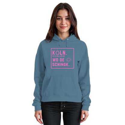 Wo de Sonn schingk - Köln Druck  - Basic Unisex Hoodie