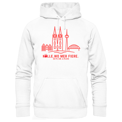 Skyline Fiere Druck  - Basic Unisex Hoodie