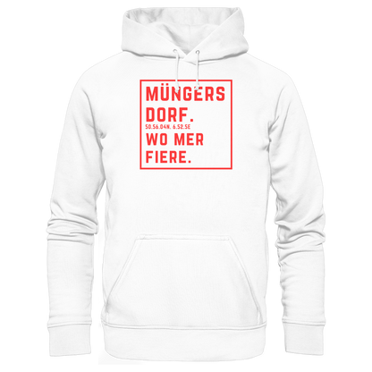 Müngersdorf Fiere Druck - Basic Unisex Hoodie