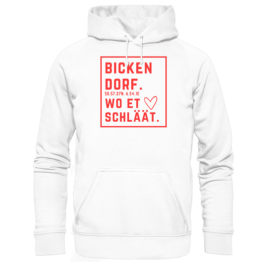 Bickendorf Hätz Druck  - Basic Unisex Hoodie