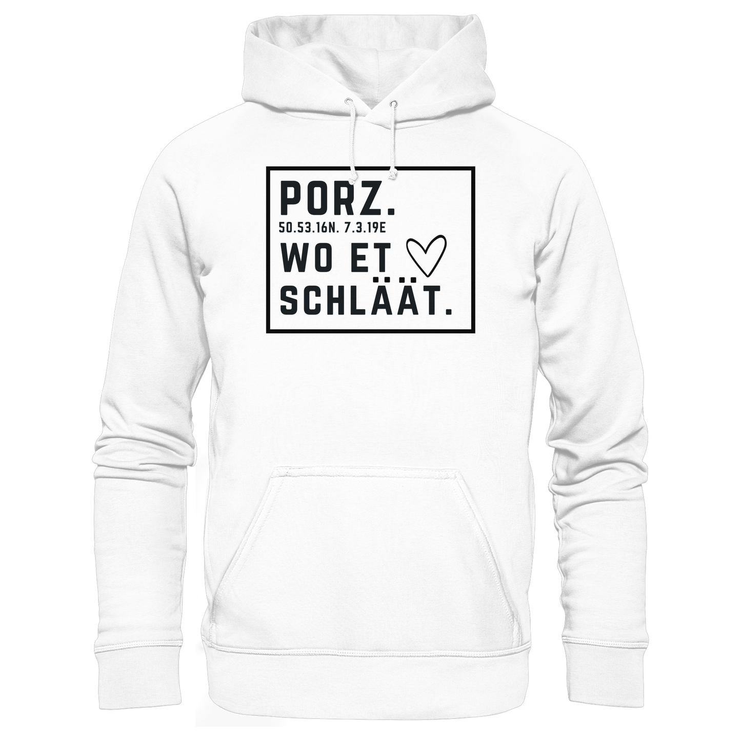 Porz Hätz Druck - Basic Unisex Hoodie