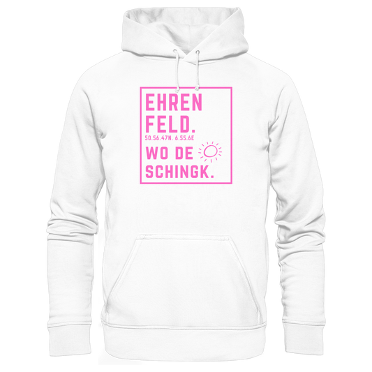 Wo de Sonn schingk - Ehrenfeld Druck   - Basic Unisex Hoodie