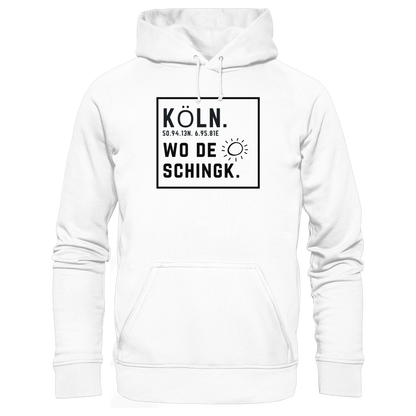 Wo de Sonn schingk - Köln Druck   - Basic Unisex Hoodie