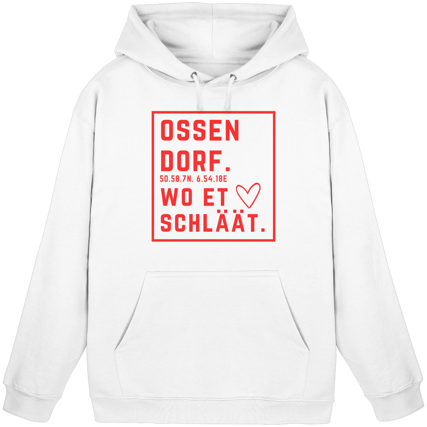 Ossendorf Hätz Druck - Basic Unisex Hoodie