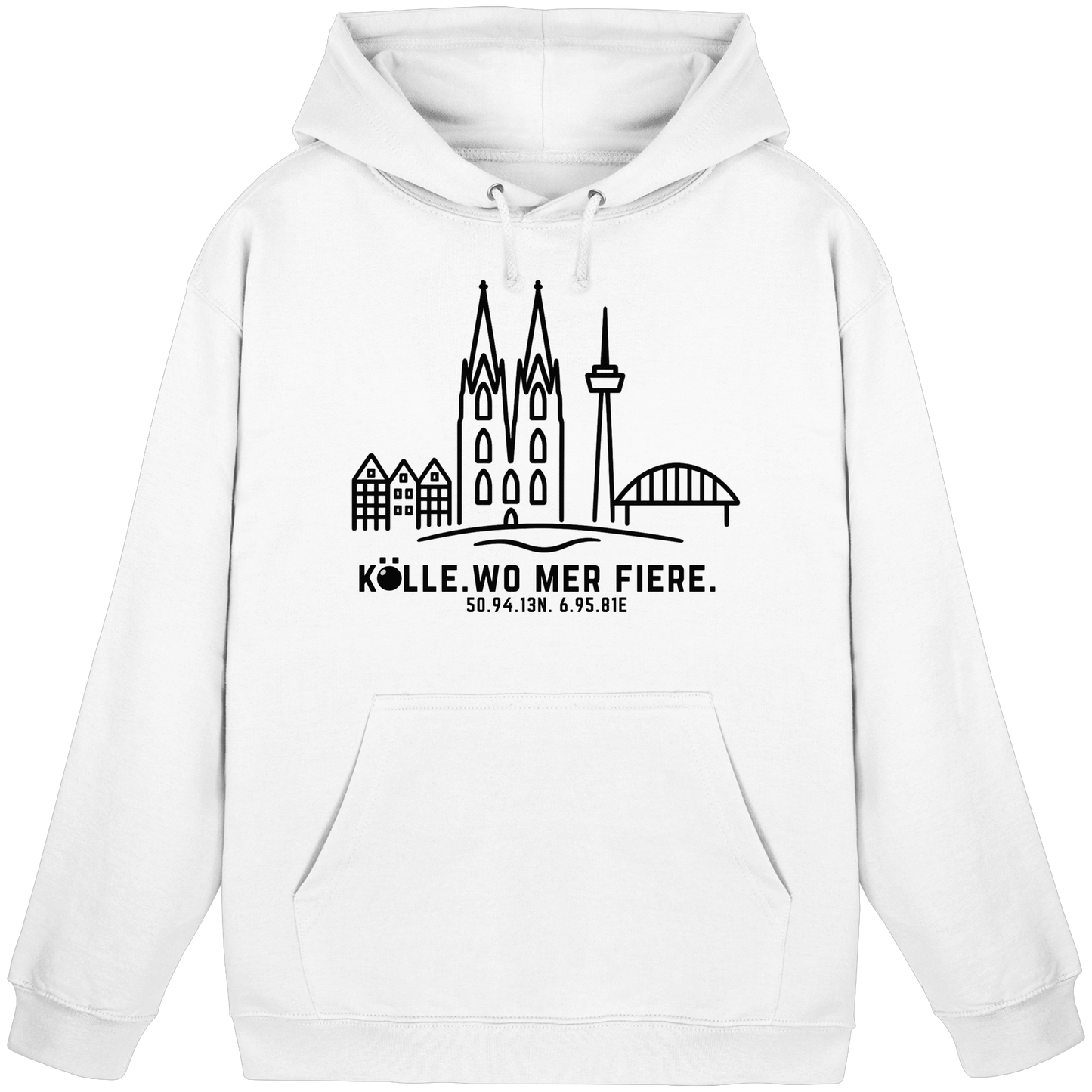 Skyline Fiere Druck - Basic Unisex Hoodie
