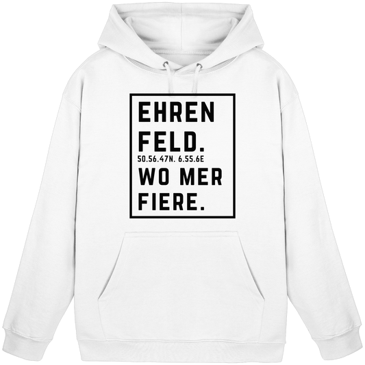 Ehrenfeld Fiere Druck - Basic Unisex Hoodie