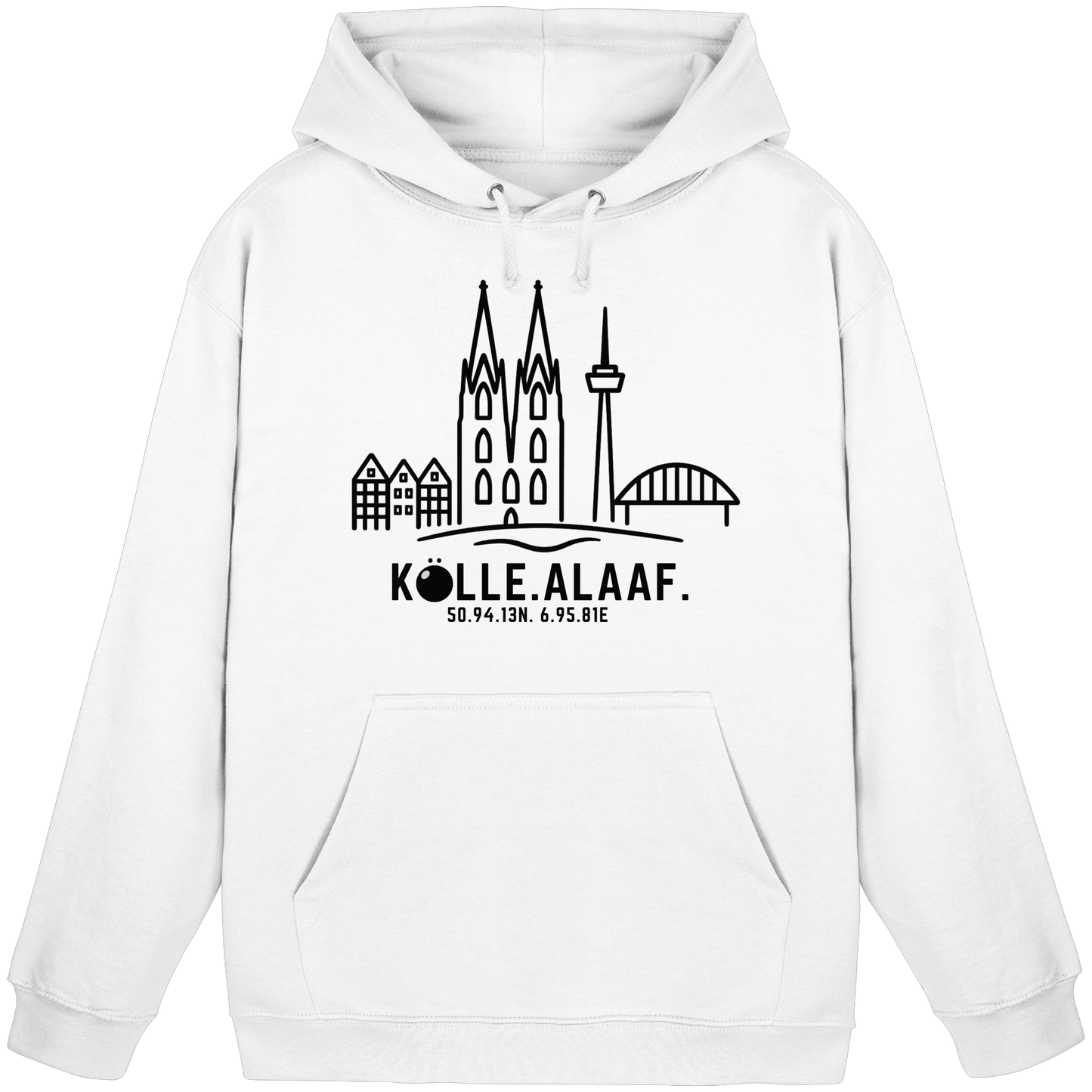 Skyline Alaaf Druck - Basic Unisex Hoodie