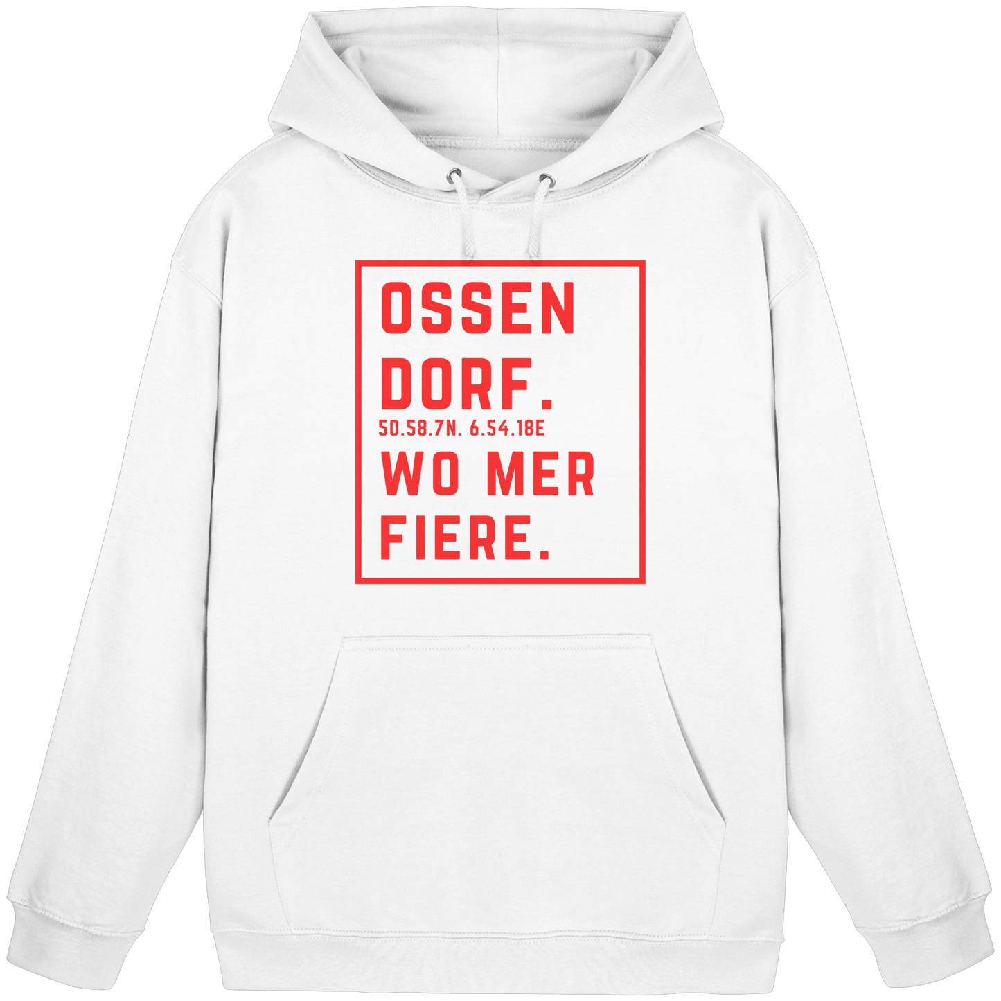 Ossendorf Fiere Druck - Basic Unisex Hoodie