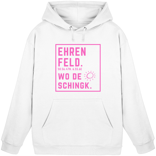 Wo de Sonn schingk - Ehrenfeld Druck   - Basic Unisex Hoodie