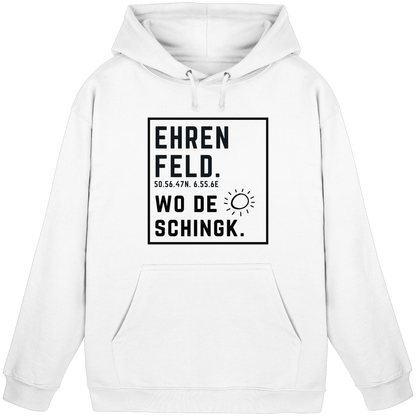 Wo de Sonn schingk - Ehrenfeld Druck  - Basic Unisex Hoodie